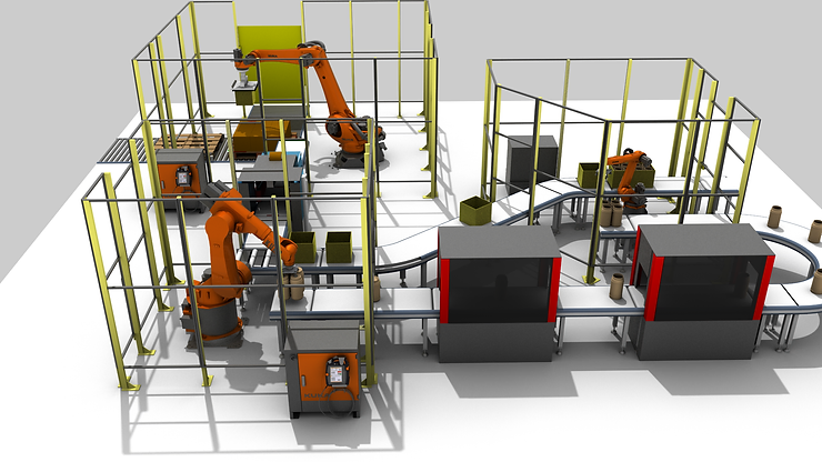 Industrial Robot Simulation